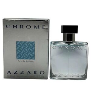 *Chrome By Azzaro Eau De Toilette Spray 30ml/1fl.oz. New Sealed